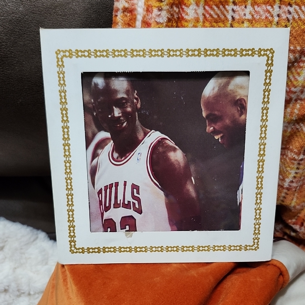 VINTAGE CHICAGO BULLS MICHAEL JORDAN CARNIVAL PICTURE